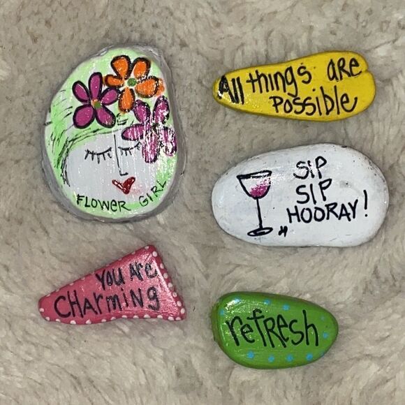 Deb Peters Hand Painted Magnets! - Picture 2 of 4